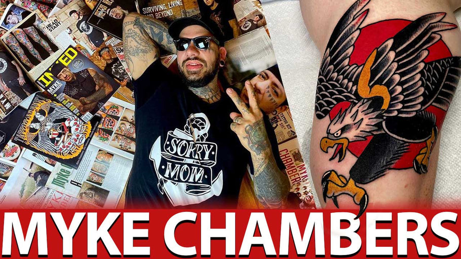 Myke Chambers live on Let's Talk Tattoos with Marc from Needlejig