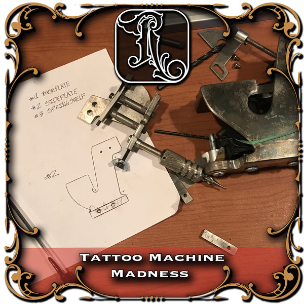 Tattoo Machine Madness byTony Urbanek with Greg from Veritas Irons