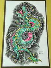 Load image into Gallery viewer, Biomech Storm Dragon by Eddy Deutsche and Guy Aitchsion
