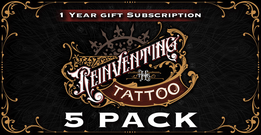 Reinvenitng the Tattoo Evolution Studio 5 Pack Monthly Subscriptions