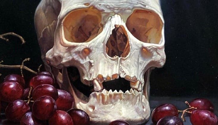 PAINTING A SKULL WITH CHRISTIAN PEREZ