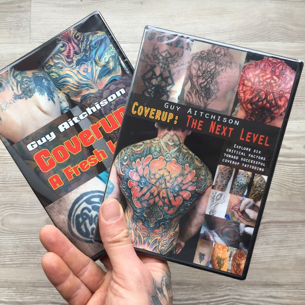 The Aitchison Tattoo Coverup DVD Combo